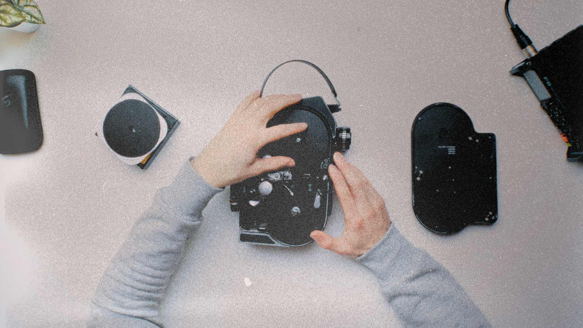 Shooting 16mm film on an Eclair NPR